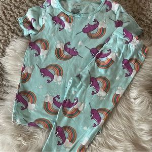 Girls unicorn pajamas